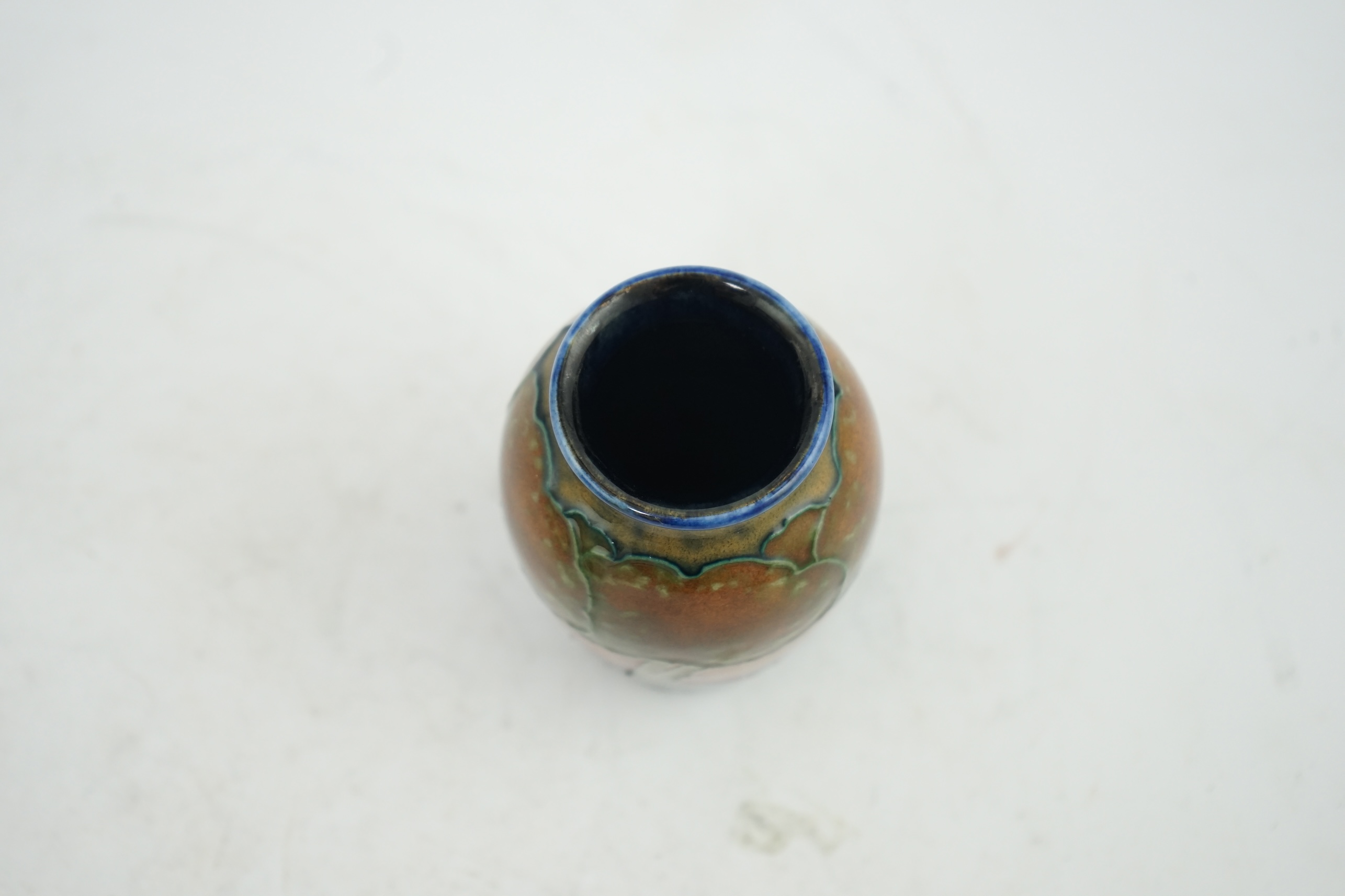 A Moorcroft Eventide small ovoid vase, c.1925